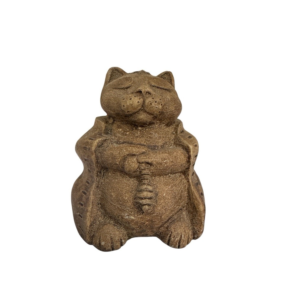Designer Stone Inc.  Meditating Cat Marked